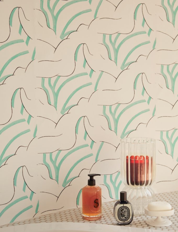 Diptyque представляет свою первую коллекцию обоев