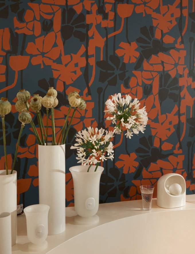 Diptyque представляет свою первую коллекцию обоев