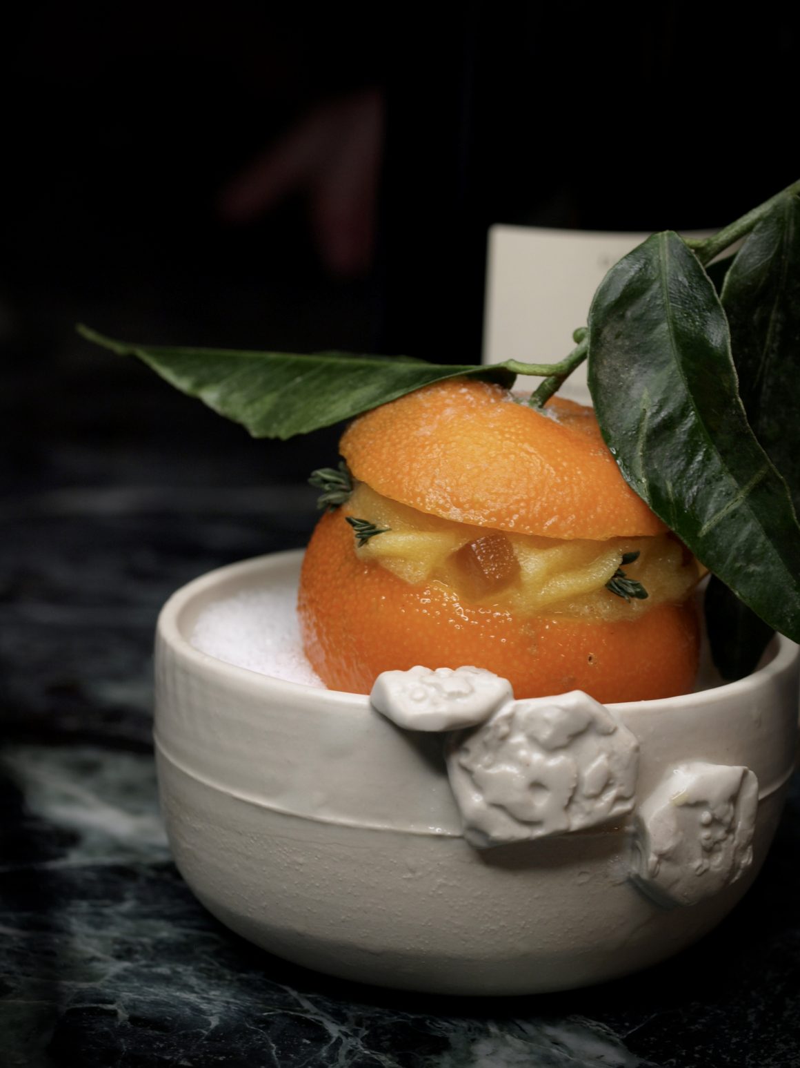 Новогоднее меню в Grandes Alpes Courchevel 1850