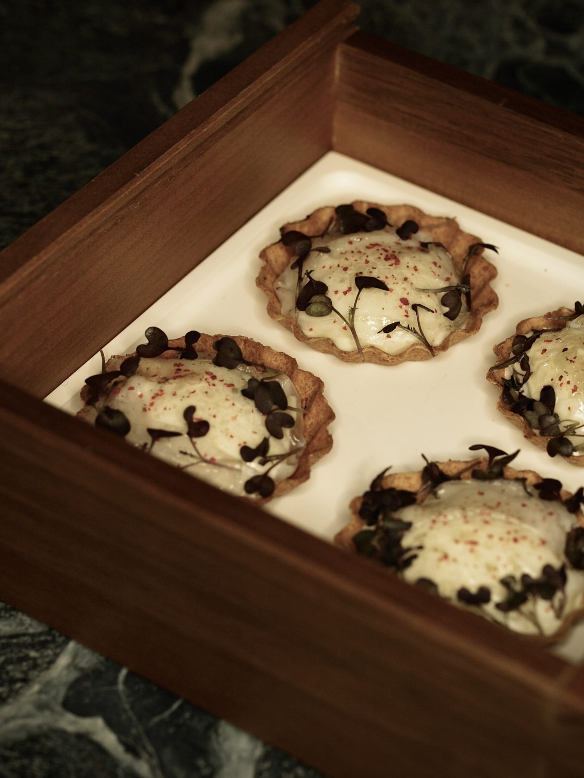 Новогоднее меню в Grandes Alpes Courchevel 1850