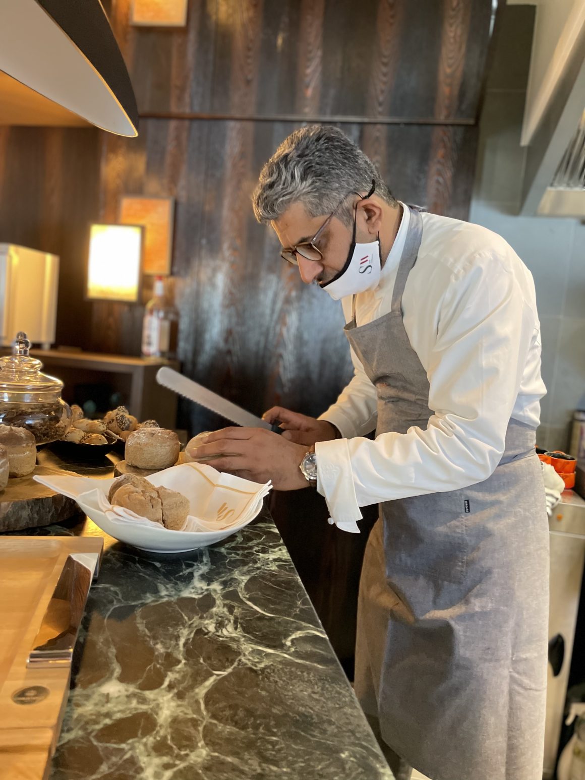 Новогоднее меню в Grandes Alpes Courchevel 1850